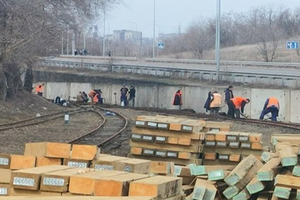 Детская железная дорога в Донецке готовится к открытию после трехлетнего перерыва. Фото:Железные дороги Новороссии