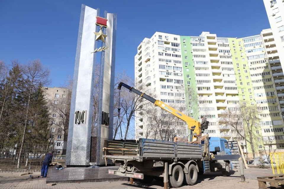 Ко Дню Победы все работы будут завершены.