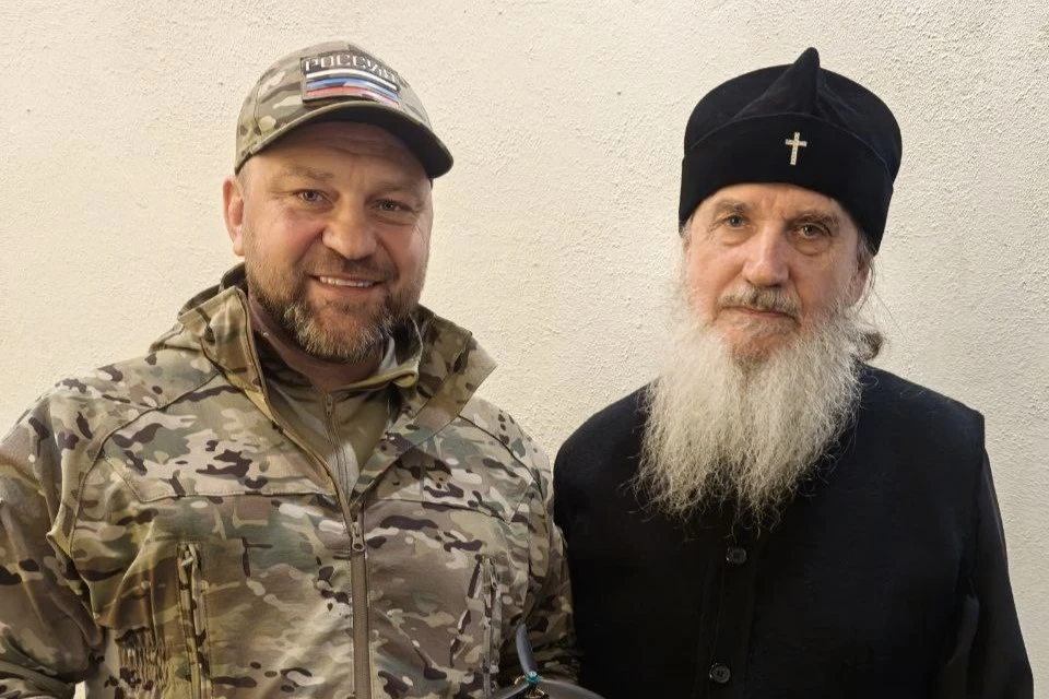 Салмин в настоящее время руководит группой БПЛА на Запорожском направлении. Фото: Епархия Оренбургской области