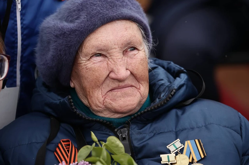 Жительница Ульяновской области примет участие в Параде Победы в Москве. ФОТО: тг-канал Дмитрия Батракова