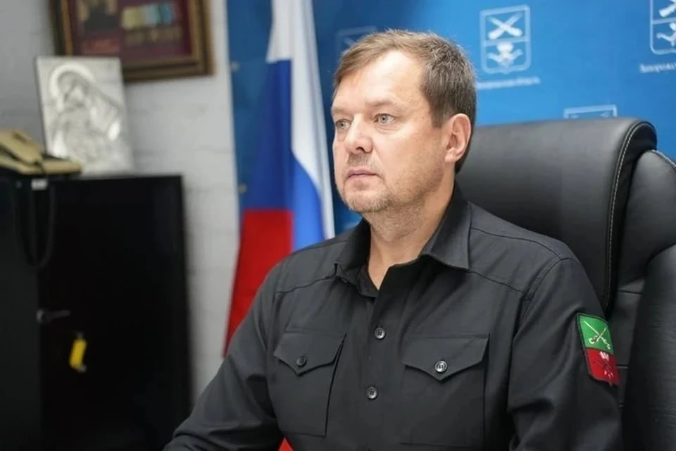 Губернатор Запорожской области Евгений Балицкий поздравил беларусов с днем единения народов России и Беларуси. ФОТО: тг-канал Евгения Балицкого