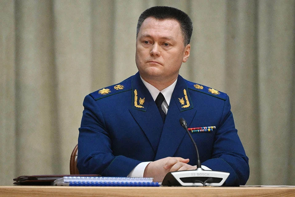 Генпрокурор Краснов оценил ситуацию с преступностью в России. Фото: Сергей Гунеев/POOL/ТАСС