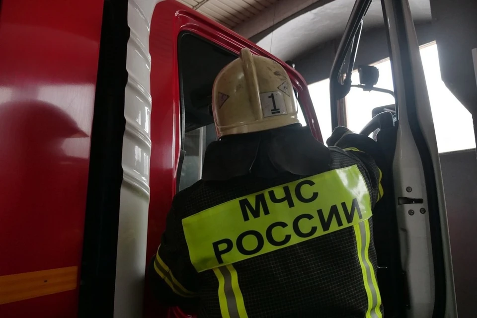 В ульяновском поселке Новая Малыкла во время пожара пострадала 67-летняя женщина