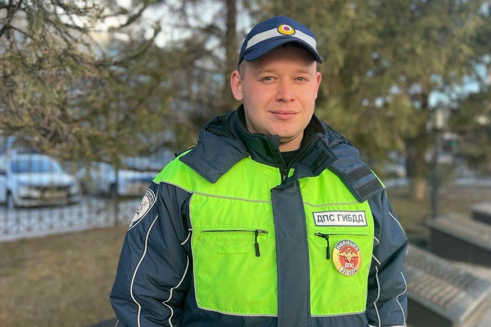 Главным героем видео стал старший сержант полиции Владислав Брыкин