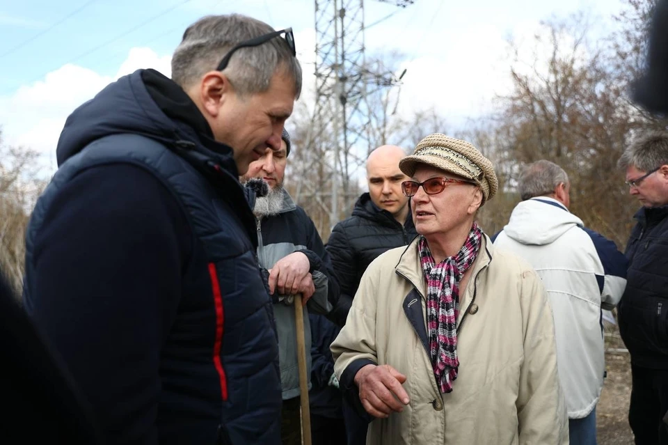 Глава города встретился с местными жителями. Фото: городская администрация