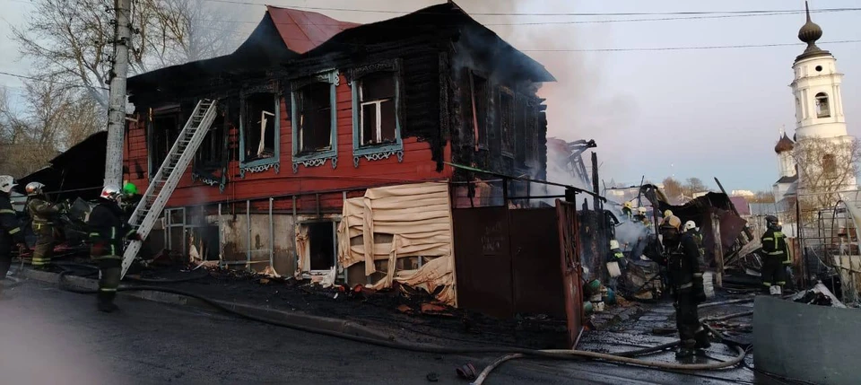 В Калуге пожилая женщина погибла при пожаре