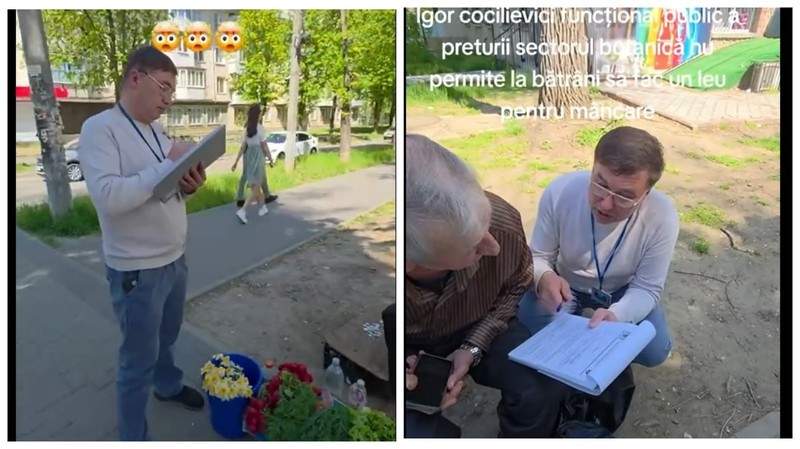 В Кишиневе полиция штрафует пожилых людей продающих выращенные в своем огородах зелень. Фото:коллаж КП