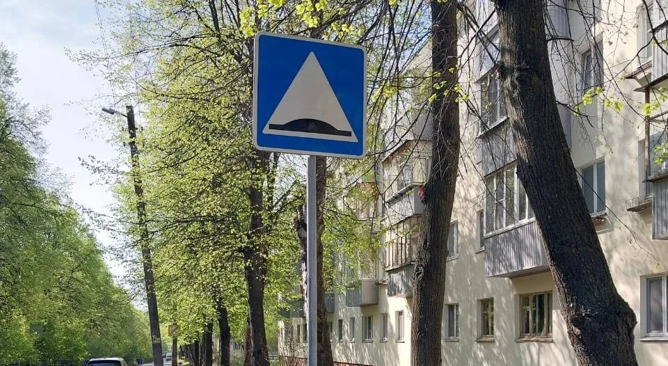 На Среднем Венце в Ульяновске установили новые дорожные знаки. ФОТО: тг-канал Правый берег
