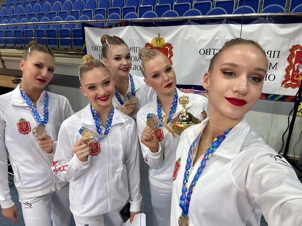 Тулячки стали победительницами этапа VI Летней Спартакиады молодежи по художественной гимнастике