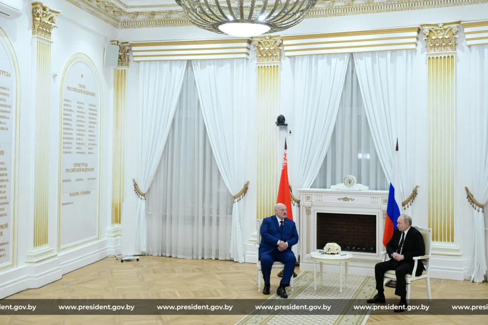 Путин сказал про готовность России вместе с Беларусью заложить совместное авиапредприятие. Фото: president.gov.by