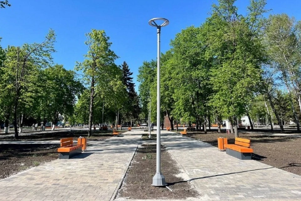 До конца года сквер будет полностью благоустроен. Фото: ТГ/Пушилин