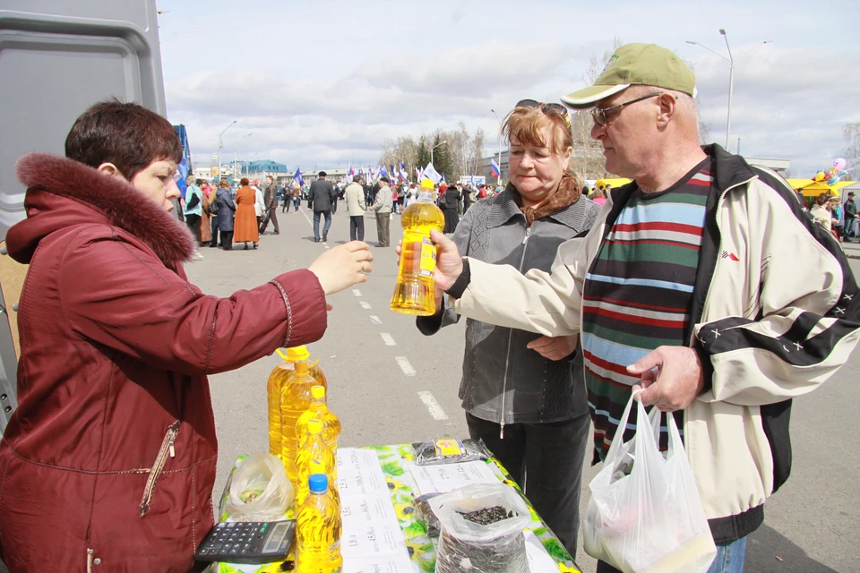 В Уфе в первомайские праздники состоятся сельхозярмарки.
