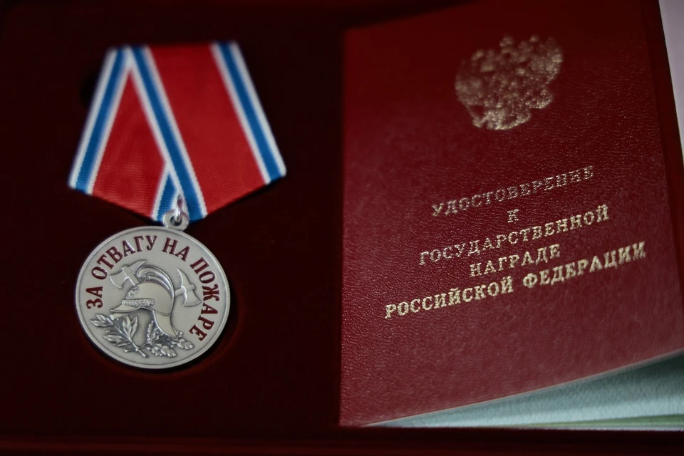 В День пожарной охраны Гладков вручил награды белгородским сотрудникам МЧС