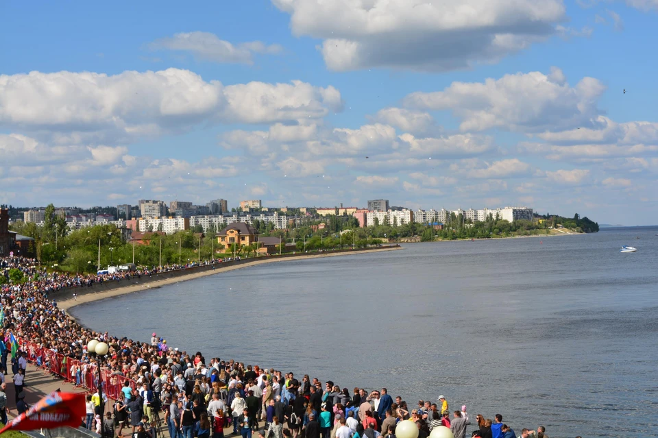 В День Победы после концерта прогремит праздничный фейерверк над Волгой