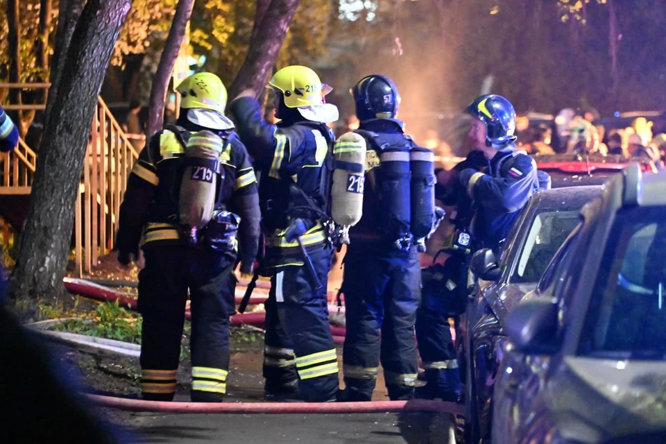 Во время взрыва и пожара в доме в Москве погибли два человека