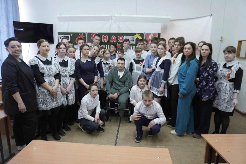 Школьники Прокопьевска и Горловки рассказали друг другу о символах своих городов.