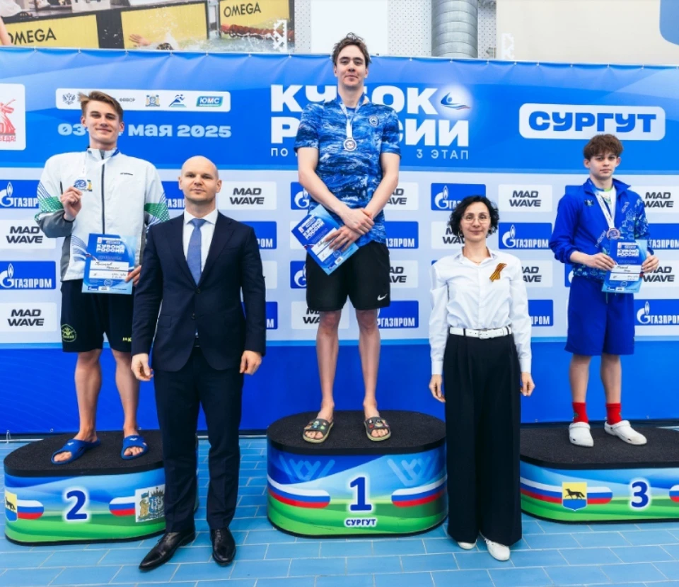 Калужские пловцы выиграли шесть медалей на третьем этапе Кубка России.