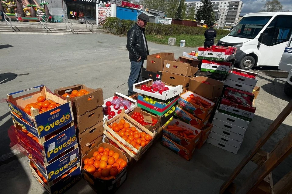 В Новосибирске выявили очередного нелегального торговца. Фото: мэрия Новосибирска