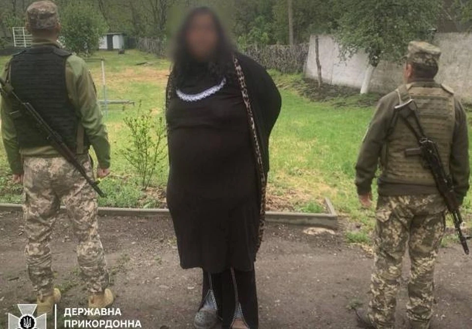 Переодетого в женщину уклониста задержали на границе с Молдовой. Фото: Пограничная служба Украины
