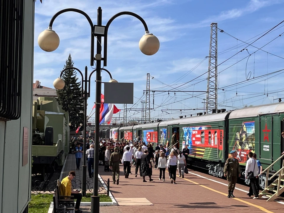 11 мая в Ульяновск прибудет агитпоезд Министерства обороны России | ФОТО: телегрм-канал Пул73