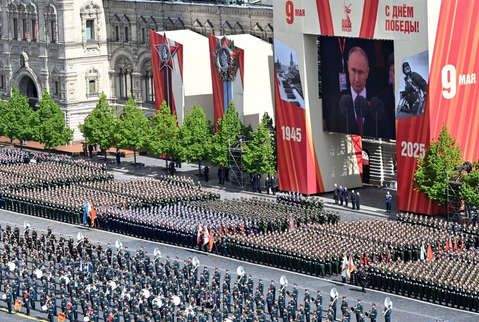 В параде Победы принимали участие более 11,5 тысячи военнослужащих