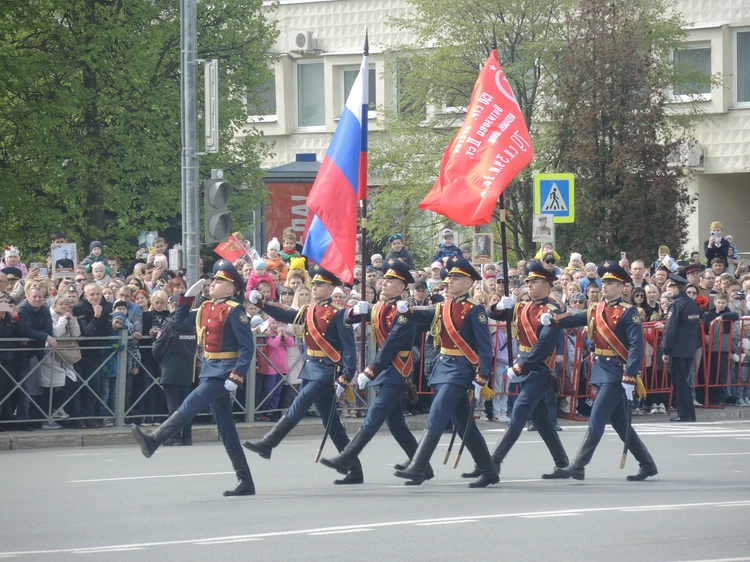 Во Владимире 80-летие Победы отметили парадом военной техники