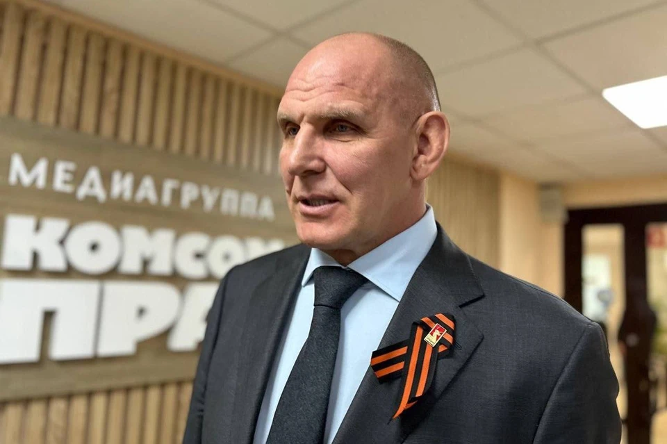Олимпийский чемпион Александр Карелин