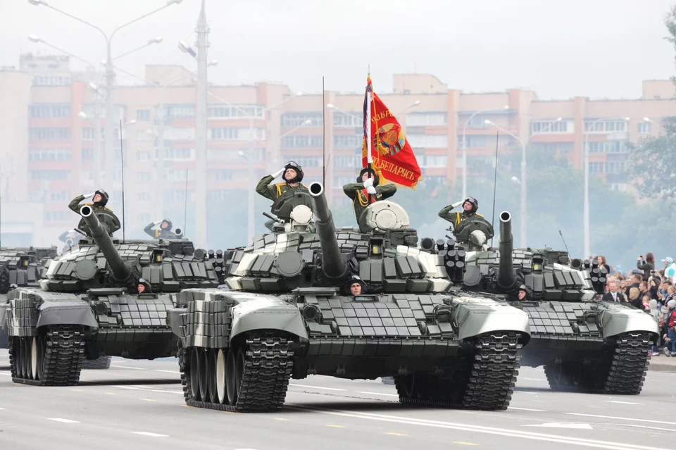 В параде Победы в Минске впервые участвовали служебные собаки. Фото носит иллюстративный характер.