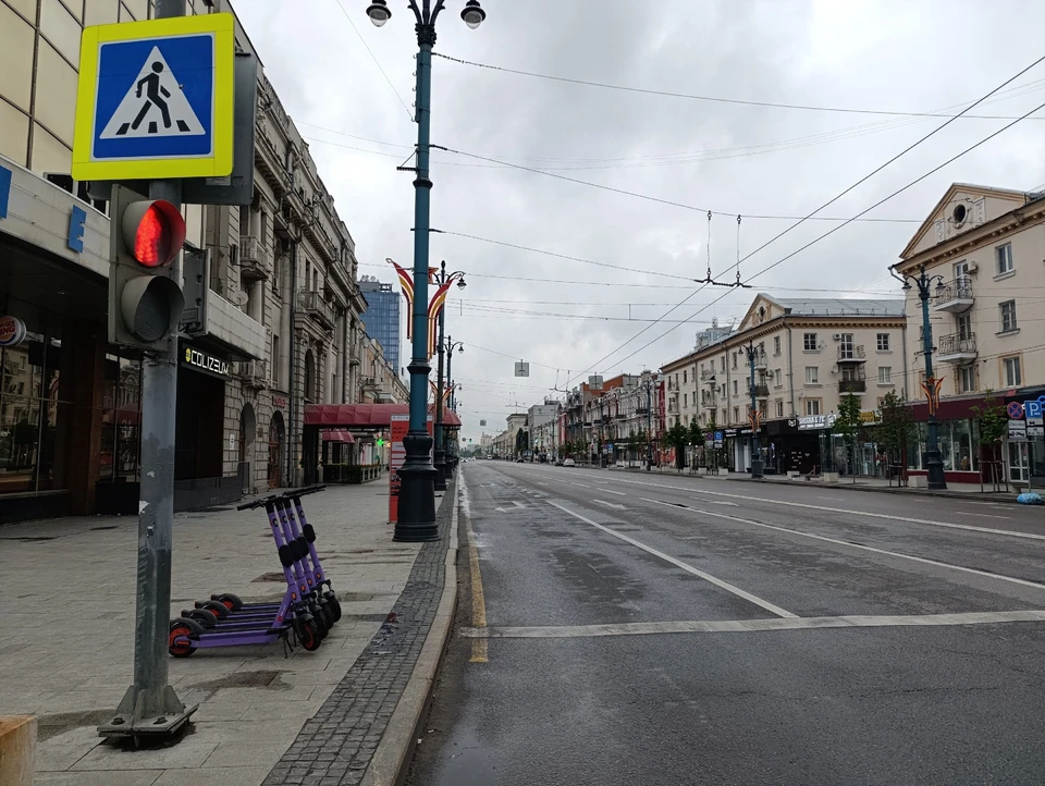 Воронеж утром 10 мая.