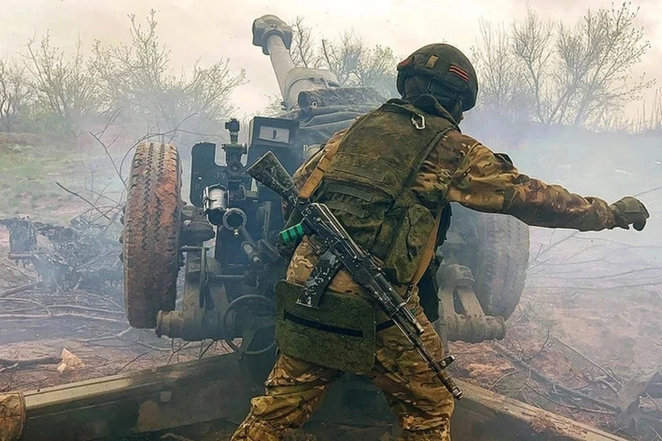 Российские военные наносят удары по позициям ВСУ.