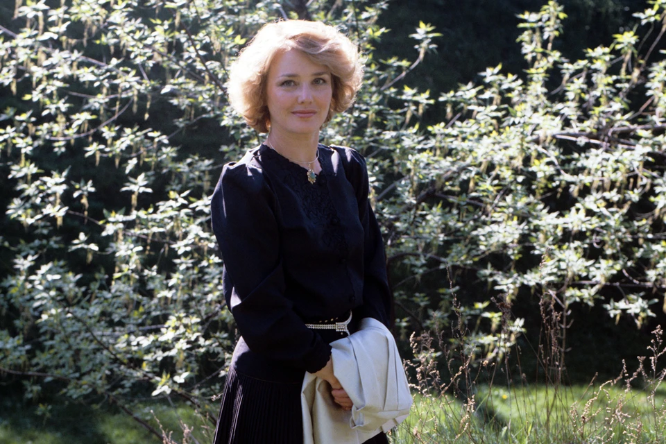 Актриса Жанна Прохоренко, 1985 год