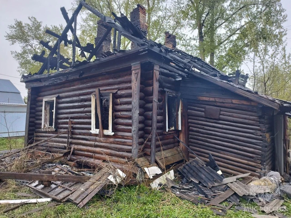 В Ярославской области сразу два пожара произошло из-за неисправных печей
