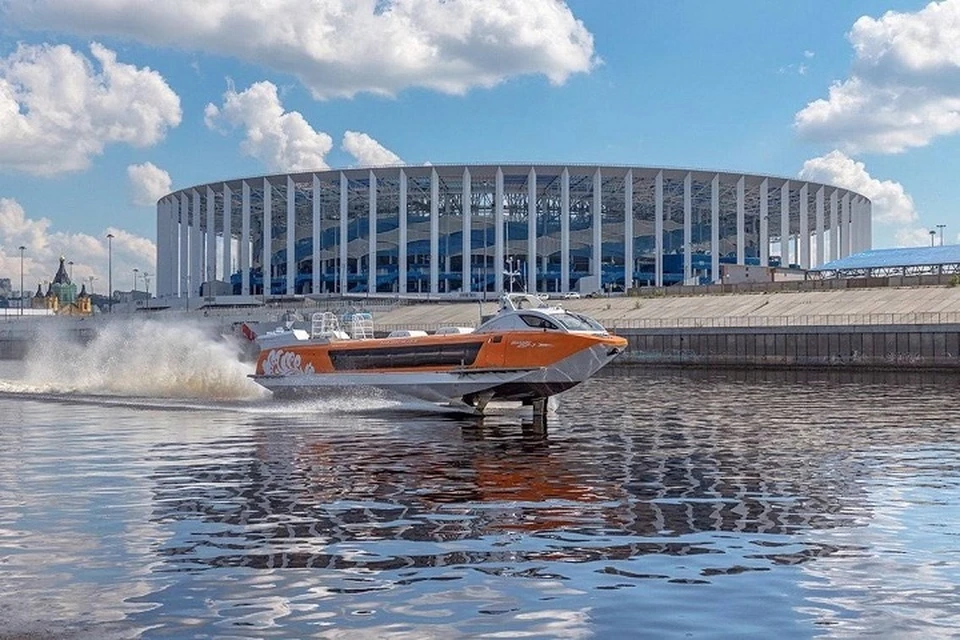 Открывается навигация между Нижним Новгородом и Ярославлем. ФОТО: компания "Водолет".