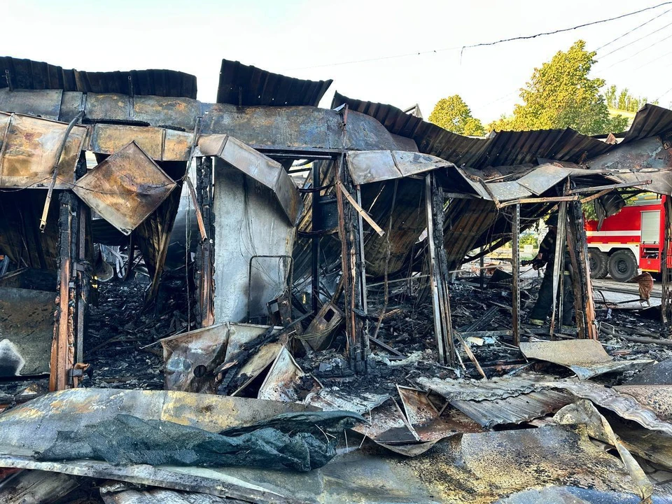 Город подвергся атаке со стороны ВСУ. Фото - тг-канал Олега Мельниченко