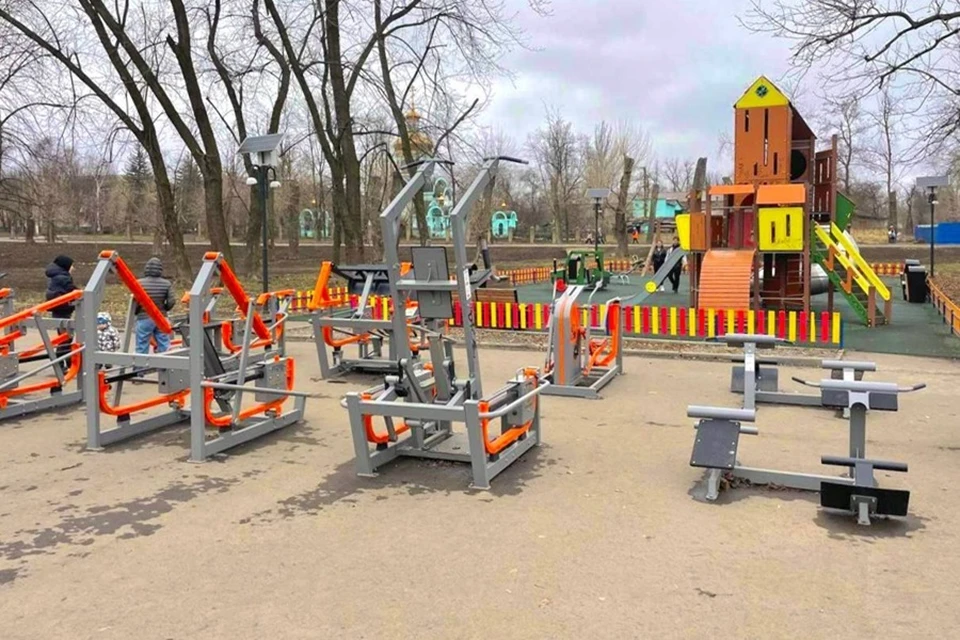 В 2025 году по программе ФКГС планируют благоустроить более 40 объектов в ДНР. Фото: ТГ/Пушилин