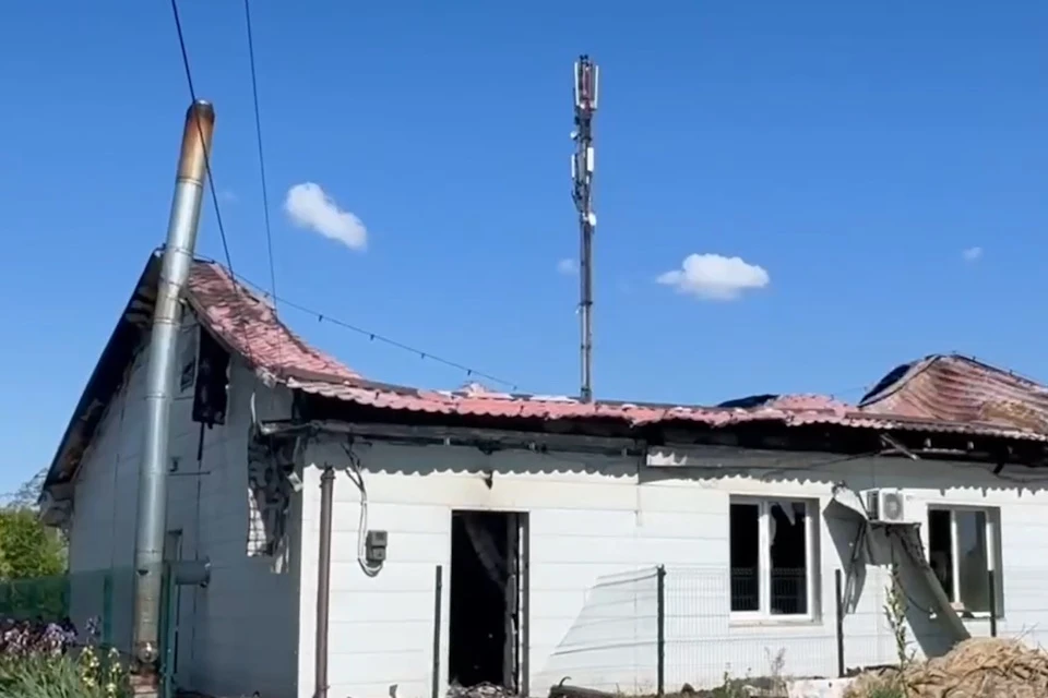 Здание намерены восстановить Фото: скриншот видео ТГ-канала Владимира Сальдо