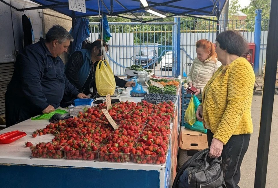 На Сенном рынке.