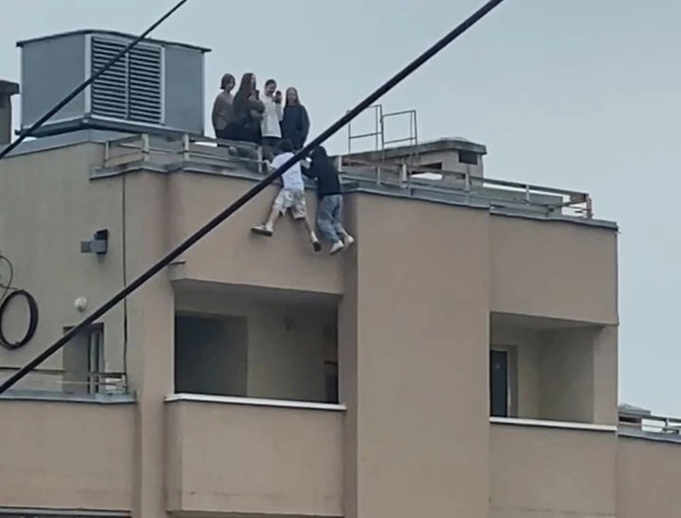В Самаре подростки устроили себе опасное развлечение