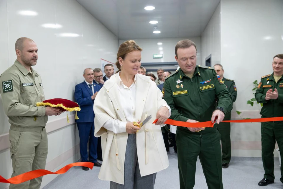 Медицинский центр предназначен для оказания высококвалифицированной помощи военнослужащим, членам их семей и ветеранам