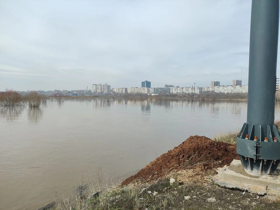 Улица Уральская в Оренбурге попадала в зону затопления