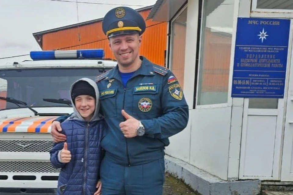 Дети спасли лес от пожара в Магадане Фото: МЧС Магаданской области