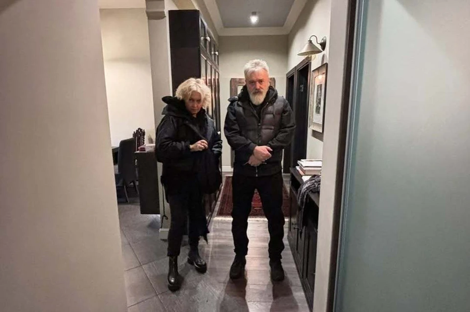 Константин Кинчев и его супруга Александра Панфилова. Фото: личная страница Веры Кинчевой