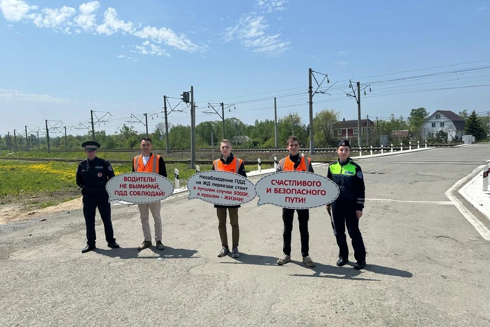 В этом году на переездах в Приморском крае произошло одно ДТП. Фото: ОАО «РЖД».