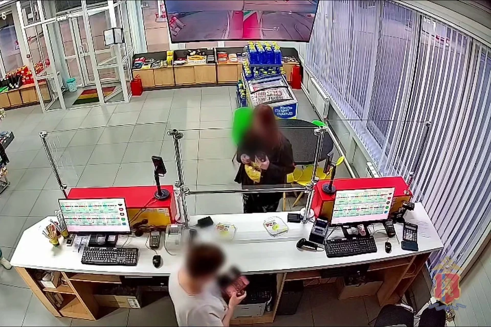 Скриншот: видео МВД Красноярского края