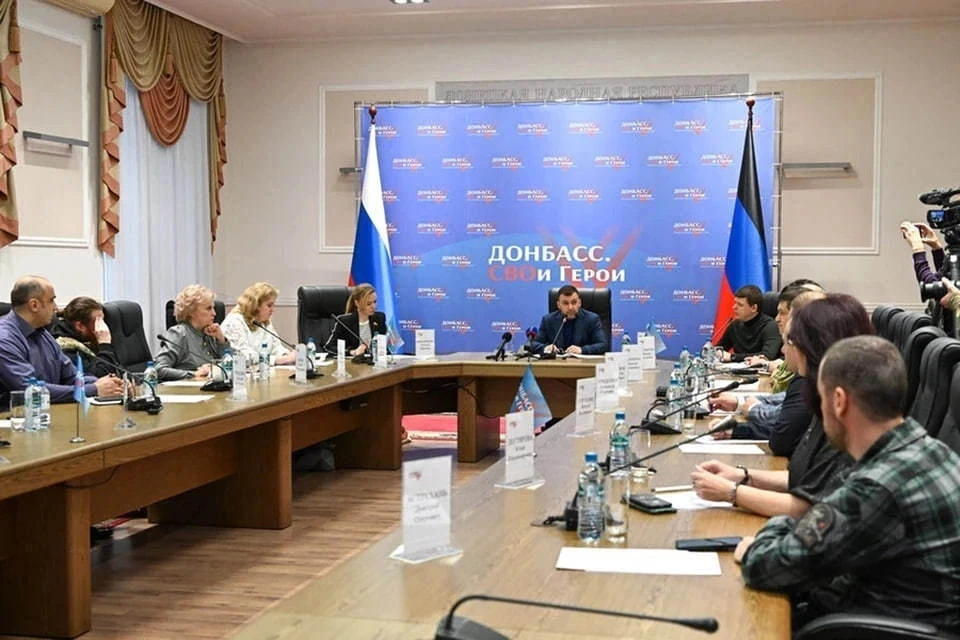 Почти две сотни человек прошли третий тур конкурса «Донбасс. СВОи Герои» в ДНР. Фото: Сайт Главы ДНР