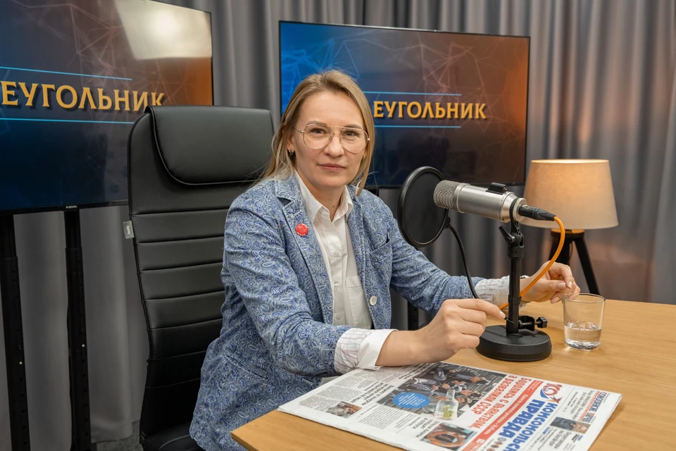 Заместитель главы Краснодара Анна Леонова в студии радио "КП"-Кубань