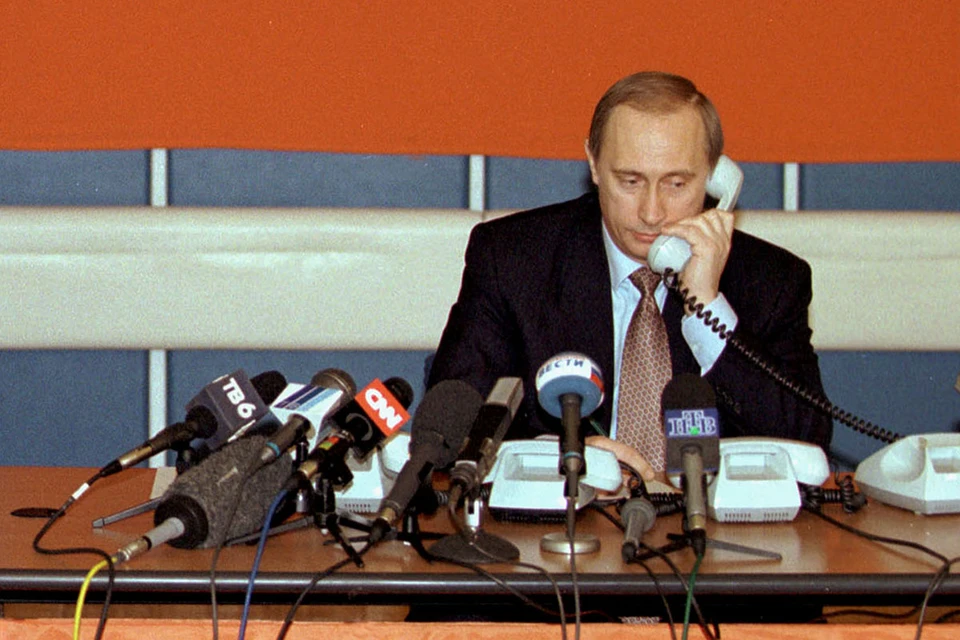 Первая «Прямая линия» Владимира Путина прошла в редакции «Комсомольской правды»