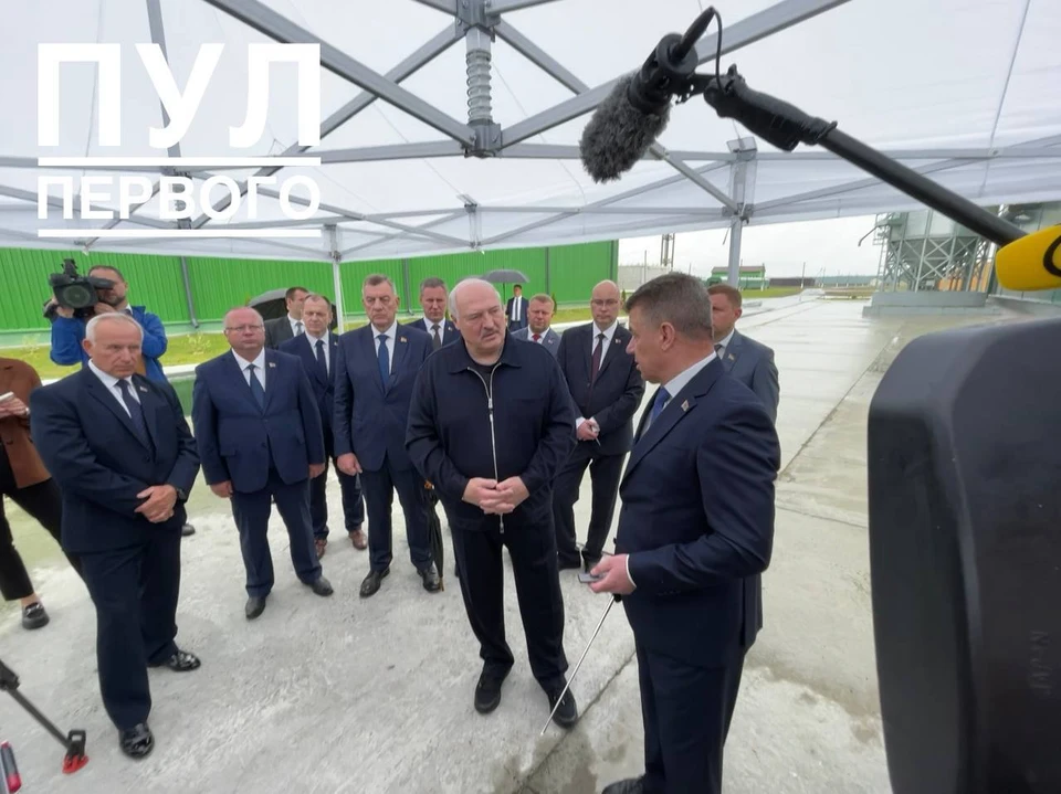 Лукашенко посещает производственный объект в субботу, 24 мая 2025 года. Фото: телеграм-канал «Пул Первого».