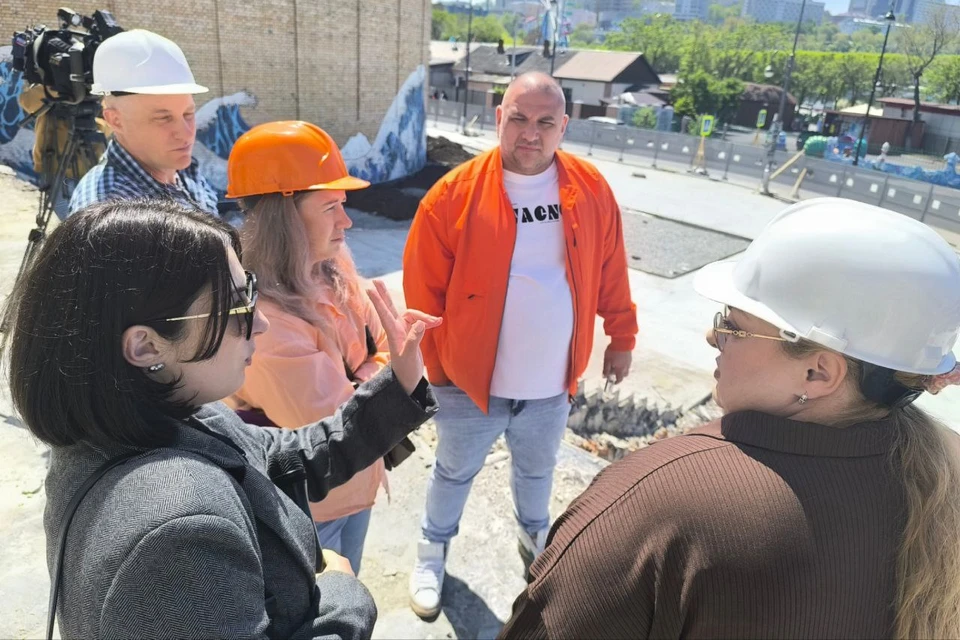Журналист «Комсомолки» побывал на стройке филиала национального центра «Россия»