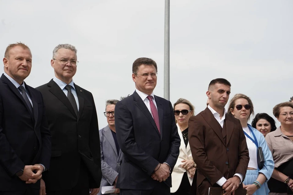 Вице-премьер правительства РФ Александр Новак прибыл на Ставрополье. Фото: пресс-служба губернатора и правительства Ставрополья